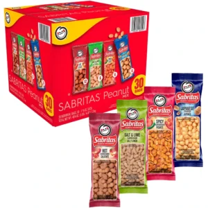 Sabritas Peanuts Variety Pack — 5-Bag Packs | Mixed Flavors